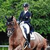 Beim Dressurturnier in Villingen bewiesen Josephine Burger und &bdquo;Raffaela&ldquo; einmal mehr ihre Klasse.