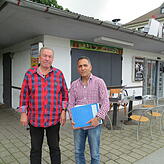 Sie wollen vor Gericht ziehen: Rudi Erdel und Zeynal Agir. jetzt legt aber auch die Stadt nach.