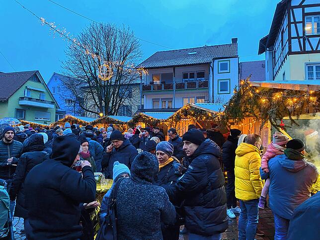 Bild 13: Bilder des Winterzaubers in Stockach