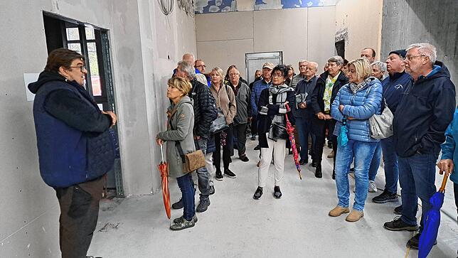 Bild 15: SK öffnet Türen: Bilder von der Führung über die Baustelle des Gesundheitscampus in Bad Säckingen