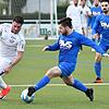 Wiedersehen: Vor Jahresfrist standen sich Mario Astorino (links) vom VfB Waldshut und Luigi Lentisco vom FC Erzingen noch als ...