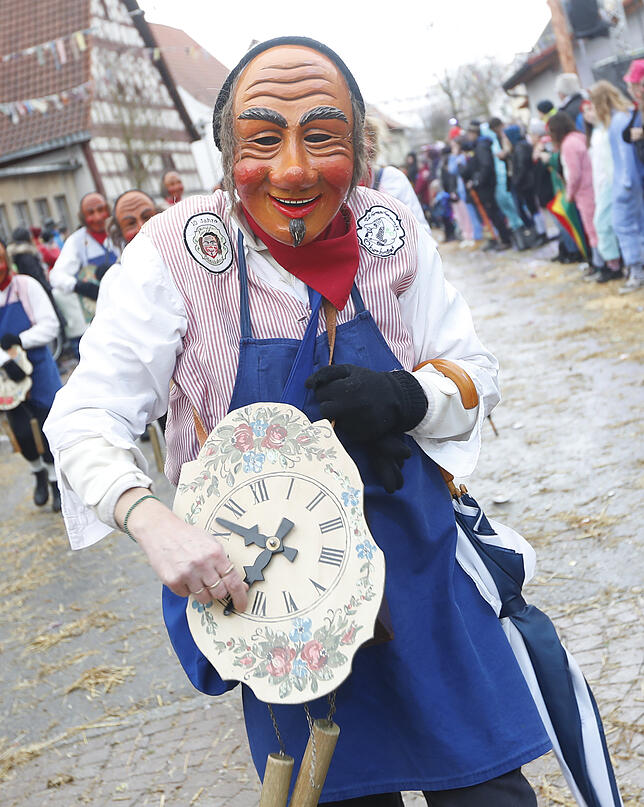 Bild 9: Bilder zum großen Narrentreffen in Pfohren (4)