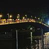 Eine junge Frau ist auf der Radbrücke in der Nacht auf Sonntag, 6. Juli, belästigt worden. Zu diesem Zeitpunkt war wohl weniger los als ...