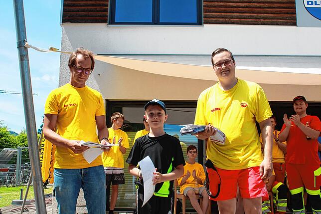 Bild 17: Bilder vom Seeschwimmen 2023 am See-Ende