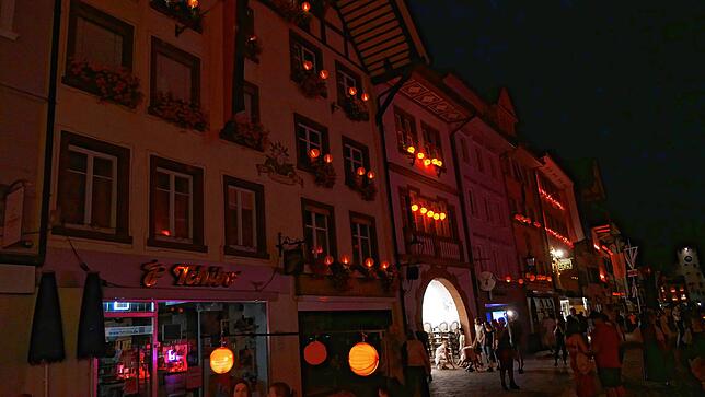 Bild 25: Romantische Stimmung in der Kaiserstraße in Waldshut - Die schönsten Eindrücke