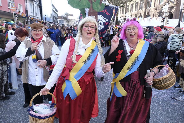 Bild 27: Bilder vom großen Fasnet Samschdig-Umzug der Poppele-Zunft (1)