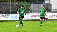 Jubiläums-Tor: Tunahan Kocer erzielte beim 4:0-Erfolg des SV Herten beim FC Wallbach seinen 100. Treffer für seine Mannschaft.