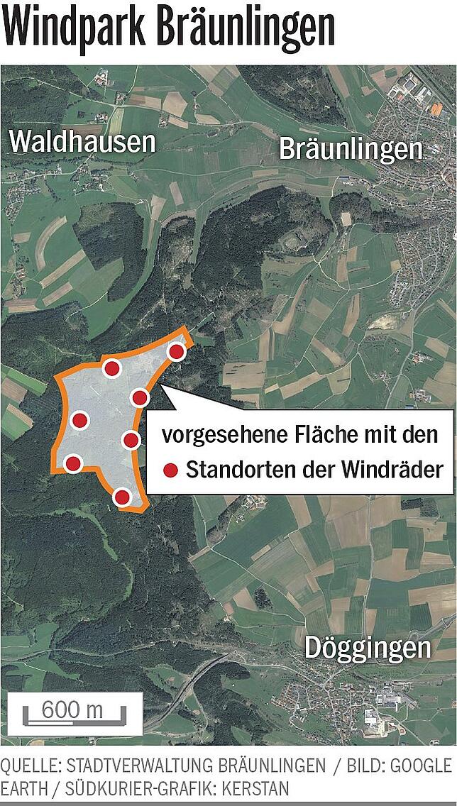 Bild 5: Stadt verpachtet ihre Flächen für den Windpark: So haben die Stadträte abgestimmt