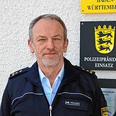 Alexander Fuchs ist Leiter der Direktion Spezialeinheiten beim Polizeipräsidium Einsatz in Göppingen.