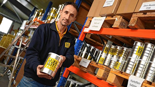 Philipp Nater ist einer der Geschäftsführer der SicherSatt AG. Für ihn ist seine Arbeit Berufung.