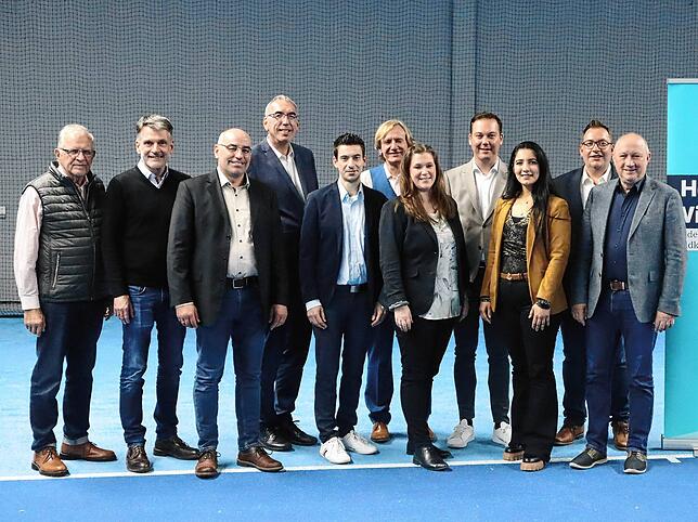 Die Kandidaten für den Waldshuter Kreistag (von links): Dieter Zauft, Stefan Weyhenmeyer, Matthias Indlekofer, Peter Kaiser, Phillip ...