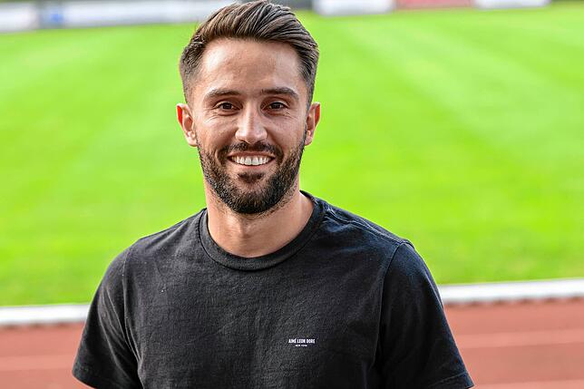 Kapitän Felix Zölle vom SV 08 Laufenburg: „Die Relegation ist wie eine Lotterie. Von unserer Mannschaft hat noch nie jemand gegen den FC ...
