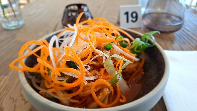 Der Kimchi Salat.