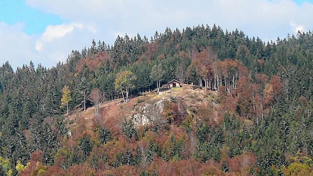Am Kreuzfelsen (Bild) dürfen künftig Trauungen stattfinden. Ein zweiter Trauort unter freiem Himmel wird der Bildsteinfelsen sein. Bild: ...