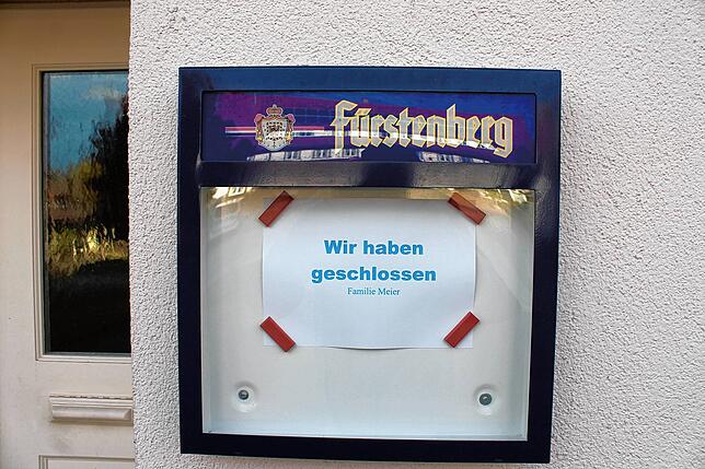 Nach über 400 Jahren hat der Adler in Hubertshofen geschlossen.