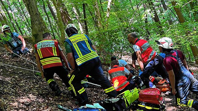 Einsatz der Freiwilligen Feuerwehr Bodman-Ludwigshafen und Stockach.