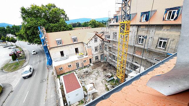 Bild 1: Bilder von der Baustelle Schloss Espasingen: So sieht es jetzt innen aus
