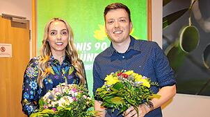 Saskia Frank und Daniel Seidl sind die Kandidaten der Grünen für den Landtagswahlkreis 57. Saskia Frank ist seit September 2024 ...