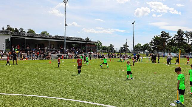 Das 100. Jubiläum des FV Marbach endet mit einem Familientag. Foto: Dürrhammer