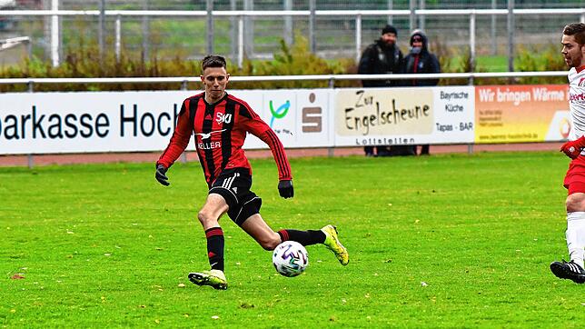 Erstes Saisontor: Nico Husz traf für den SV Jestetten zum Ausgleich gegen den FC Zell, doch am Ende unterlag sein Team dem FC Zell mit 2:4.