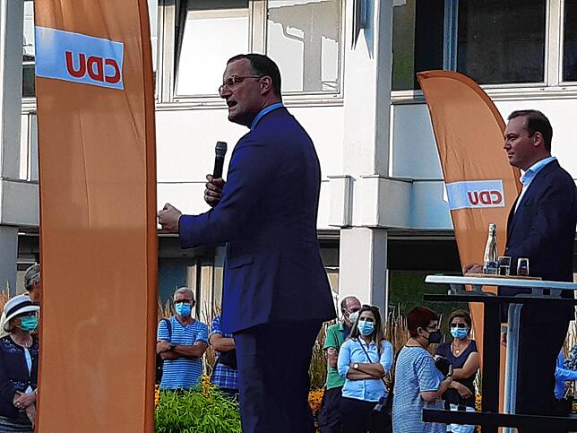 Gesundheitsminister Jens Spahn zu Besuch am Hochrhein in Albbruck
