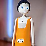 Der Sozial-Roboter Navel von der Navel Robotics GmbH ist ein Pilotprojekt der Evangelischen Heimstiftung, das der Frage nachgeht, was KI ...