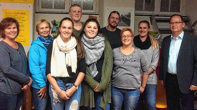 Das Team der städtischen Schulkindbetreuung Bräunlingen: Alexandra Müller (von links), Gertrud McClannan, Ida Fischer (FSJ), Julian ...