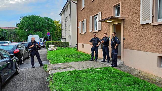 Die Bundespolizei durchsuchte am Mittwoch morgen dieses Haus in Bad Säckingen.