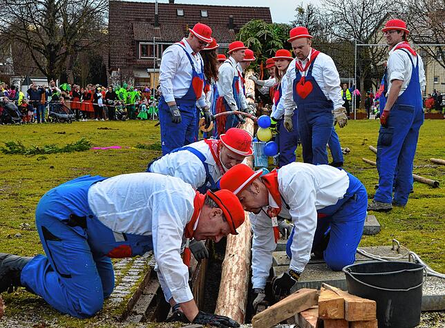 Bild 4: Die schönsten Bilder vom Rathaussturm in Riedheim &ndash; Teil 2