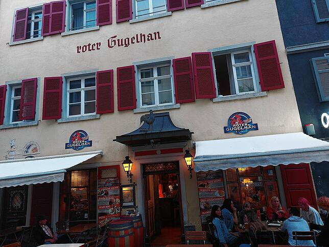 Der Gugelhan in der Salmannsweilergasse 12.