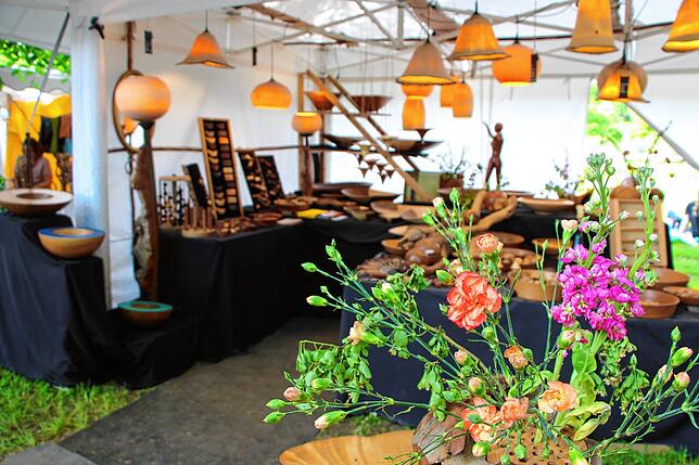 Bild 11: Sonnenschein und traumhaftes Ambiente beim Festival der Sinne
