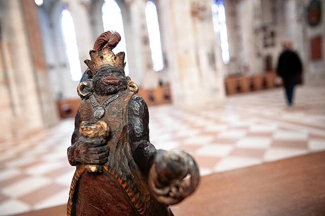 Diese Darstellung des Königs Caspar in Ulm war der Stein des Anstoßes.