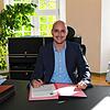 Neues Büro im anderen Schlossturm: Immendingens Bürgermeister Manuel Stärk hat im September seine Arbeit aufgenommen und wird am ...