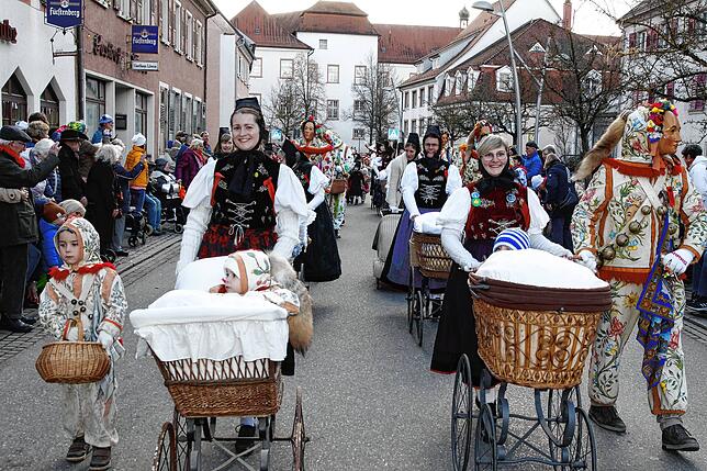 Bild 13: So schön war der große Hanselumzug am Fasnetdienstag in Hüfingen &ndash; Teil 1