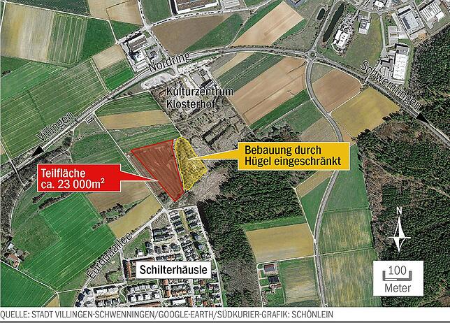 Bild 1: So steht es ums geplante Zentralbad zwischen Villingen und Schwenningen