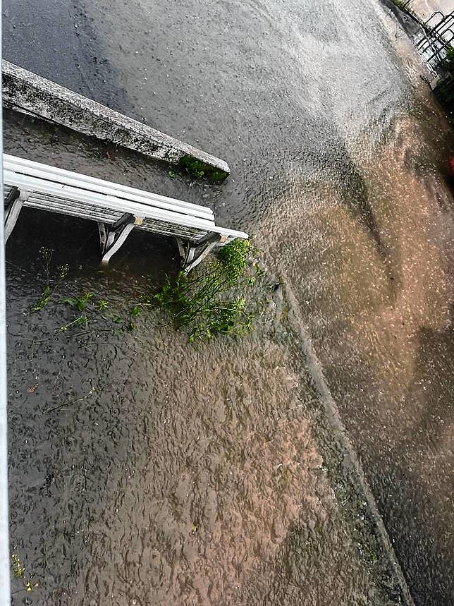 Von 18.30 bis 20.30 war die Wehr in Schweningen im Einsatz. Bild: Feierwehr VS