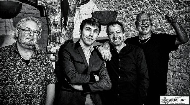 Das Flo Bauer Quartett spielt am Sonntag im Schlosspark.