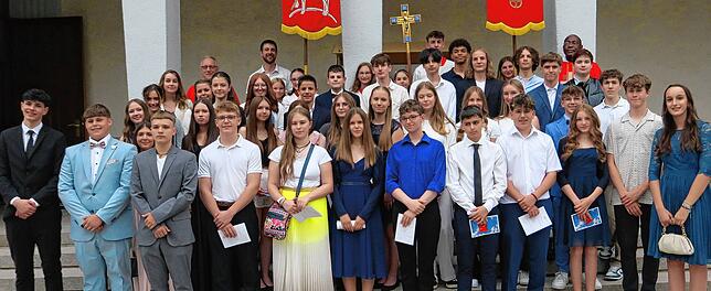 Firmung in der Seelsorgeeinheit Villingen, die in drei Gruppen stattgefunden hat.
