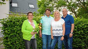 Ehrungen und Wahlen beim Sportverein Worndorf (von links): Martina Krell, Manfred Vogler, Bettina Wohlhüter und Rupert Möll. Bild: ...