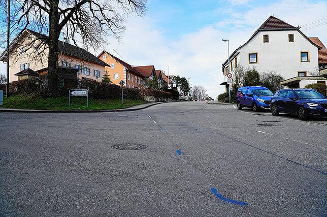 Die Marktstraße in Tengen wird in den nächsten drei Monaten zur Baustelle – zum Teil mit Vollsperrungen. Das Bild wurde in Höhe der ...