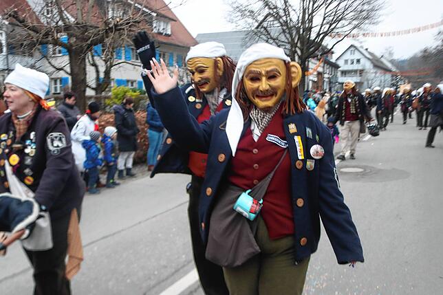 Bild 18: Bonndorf feiert den 40. Geburtstag des Narrenvereins mit riesigem Umzug