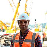 Paul Tilch, Bauüberwacher bei der Deutschen Bahn.
