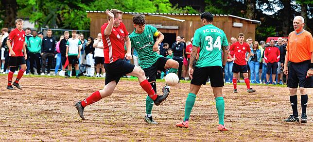 Bild 49: FC Zell siegt 4:1 beim „roten Dino“ SV Häg-Ehrsberg – und wir haben Bilder!