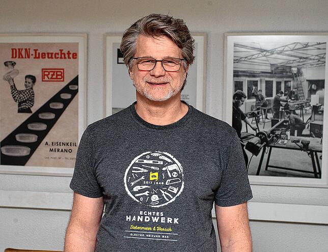 Thomas Dietenmeier ist Co-Geschäftsführer des Handwerksbetriebs Dietenmeier + Harsch Haustechnik.