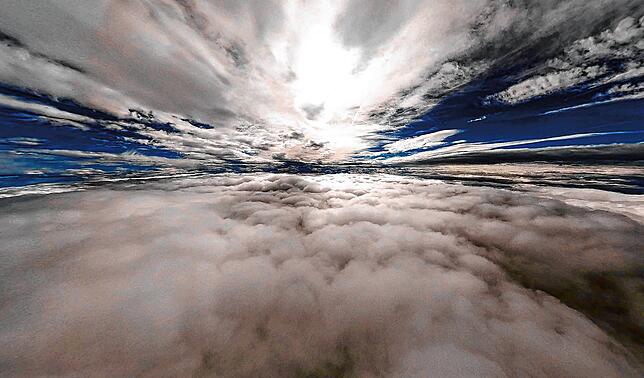Wolken entstehen durch die Kondensation von gasförmigem Wasserdampf in flüssiges Wasser. In der Atmosphäre kommt das Wasser in allen ...