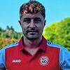 Daniel Sandhas im Schlosssee-Stadion des FC RW Salem. Der 32-Jährige wechselte im Sommer vom FC 09 Überlingen zum Verbandsliga-Aufsteiger.