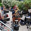 Die &bdquo;Seniorenkapelle&ldquo; der Stadtmusik Bonndorf und der Blaskapelle Grünwald-Holzschlag spielte für Bewohner des St. ...