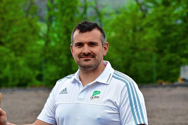 Sportchef Christian Fischer (SV Untermettingen): „Wir hoffen, auf dem neuen Kunstrasenplatz im August in die neue Saison starten ...