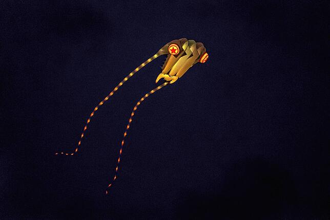 Bild 32: Bilder vom 11. Familien-Drachenfest auf dem Flugplatz in Hütten