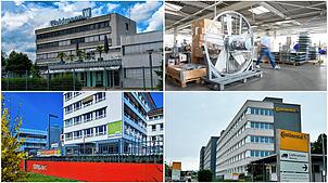 Echte Hilfe oder eher ein Paketle? Unternehmen aus der Region kommentieren das Innovationspaket der Bundesregierung (von links oben im ...